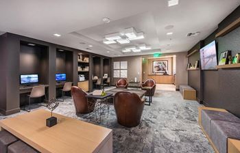 Coworking lounge